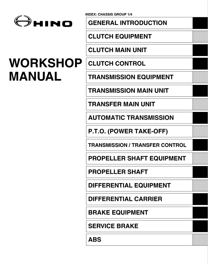 Hino 145-338 Series + J05D-TF J08E-TV/TW engine 2008 PDF
